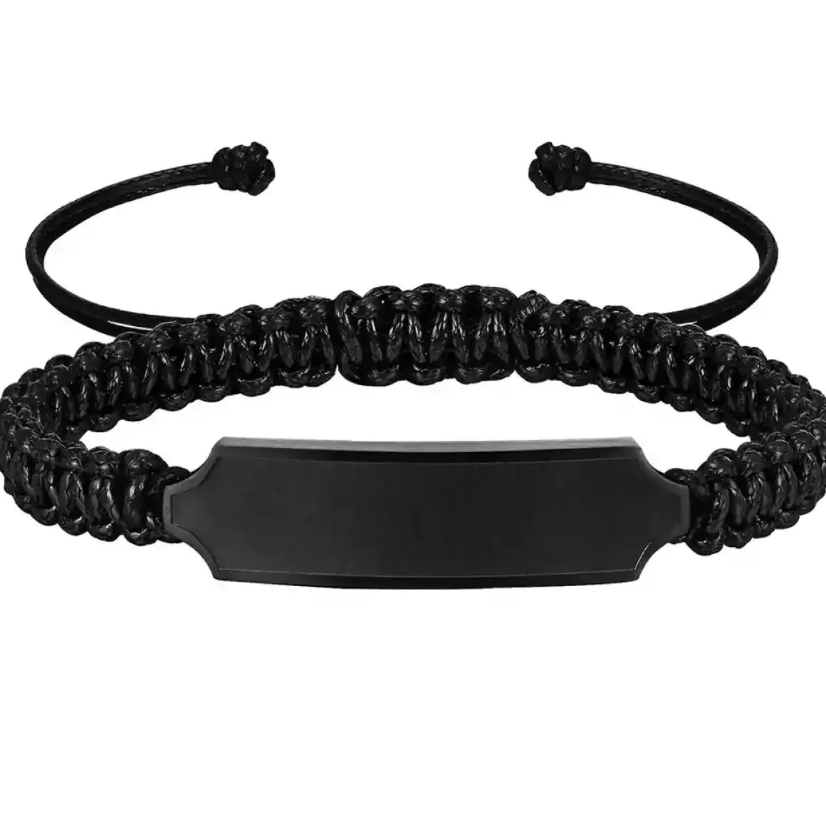 Macly herrearmbånd sort.