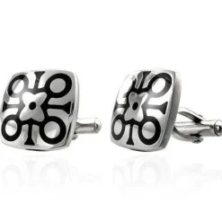 Manchetknapper i rustfrit stål (316L)