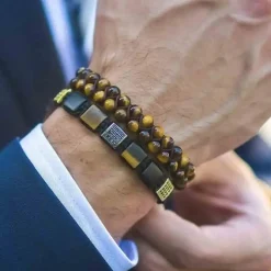 Marvey herrearmbånd macrame