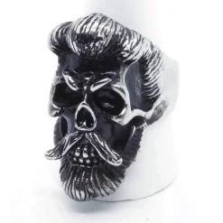 Master skull bikerring