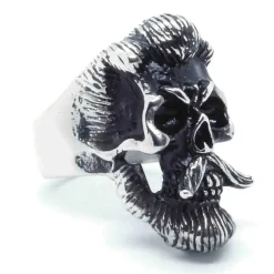 Master skull bikerring