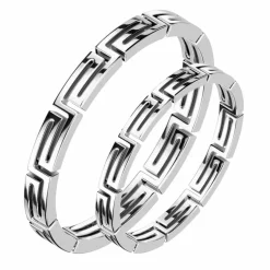 MazeCut ring til forlovelse eller vielse IP