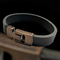 MaZo læderarmbånd Bronze