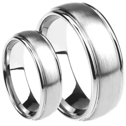 MB forlovelsesring i ædelstål