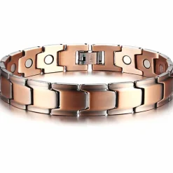 Messing armbånd med magneter "Brass"