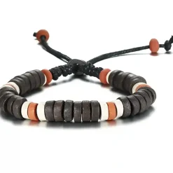 Natura armbånd perler.