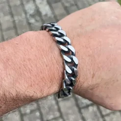 Neci armlænke i rustfri stål