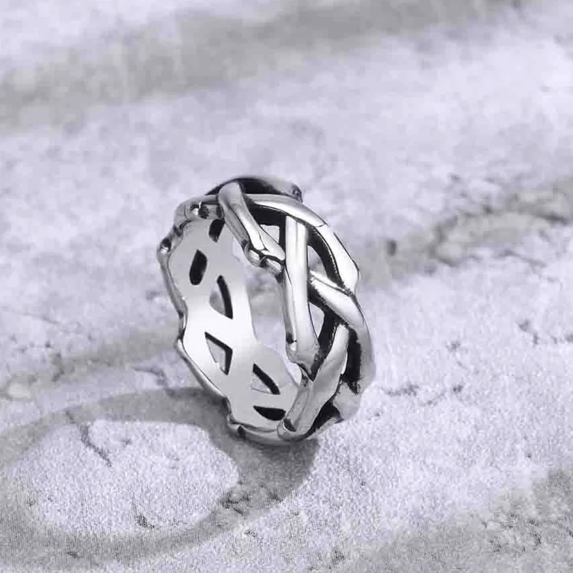 Neptun herrering i stål.