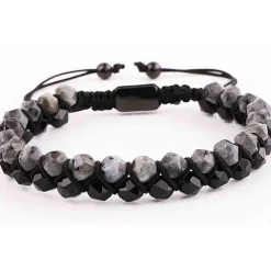 Netao armbånd mad faceterede natursten.