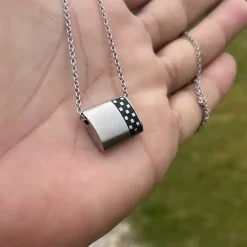 Niri Rustfri stål(316) halssmykke.