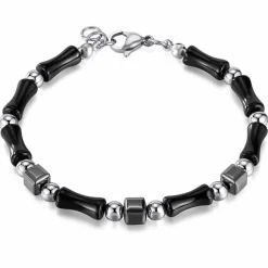 Onyx hametit perlearmbånd.