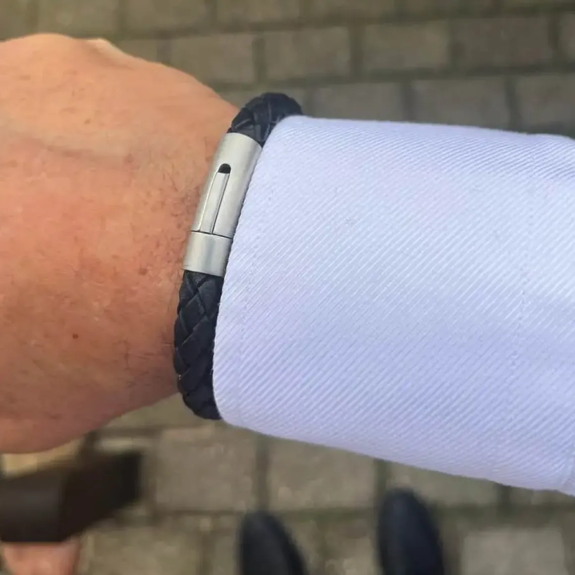 Original Chart læderarmbånd