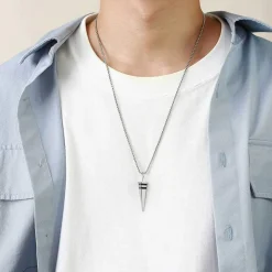 Pale halssmykke i ædelstål