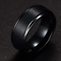 Panter tungsten-ring mat sort carbide