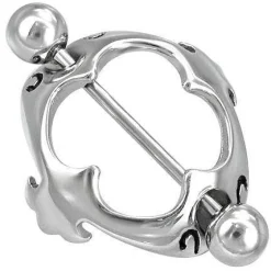 Piercing - Kirurgisk stål. (Bryst)