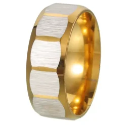 Pietr herrering gold/mat rustfri stål.