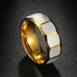 Pietr herrering gold/mat rustfri stål.