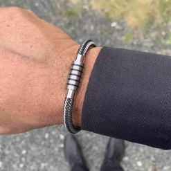 Pulse stålarmbånd til mænd