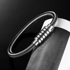 Pulse stålarmbånd til mænd