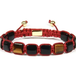 Red Delayat armbånd handmade