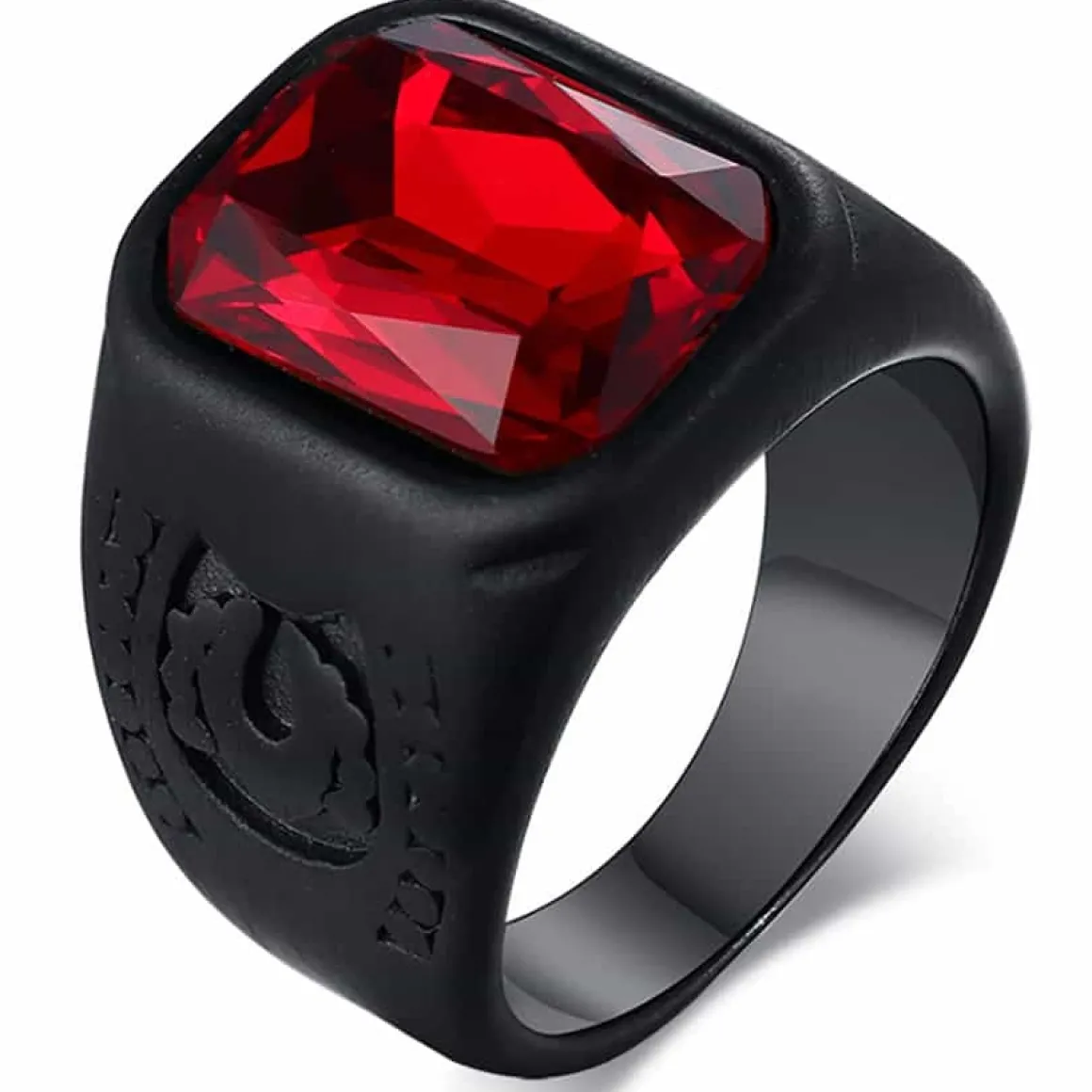 Red eye - Sort herrering i rustfri stål