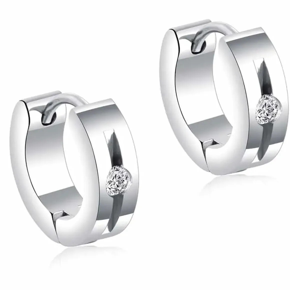 Ørering "CZ Steel" 1stk