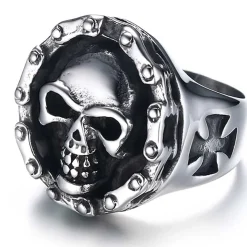 Ring of Death - rustfri stål.