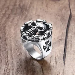 Ring of Death - rustfri stål.