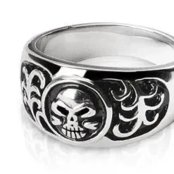 Rustfri-stål - Skull design