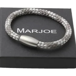 Sejler armbånd grå/hvid.