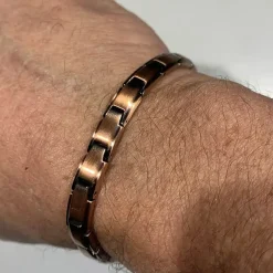Seven Messing armbånd med magneter "Brass"