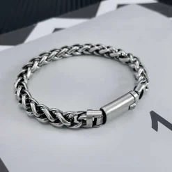 Shaky herrearmbånd i stål