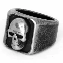 Skull faced herrering i oxy steel.
