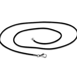 Sort gummisnor 1,5mm/60cm