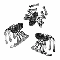 Spider ring i rustfri stål /Special design