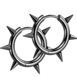 Spids ørering med store spidser 2,5 cm