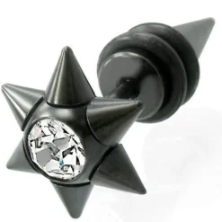 Star Piercing. "Black"