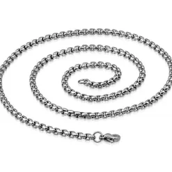 Stålkæde "Bulk" 3mm - 55 til 95 cm