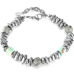 Tarz armbånd med hematit og natur