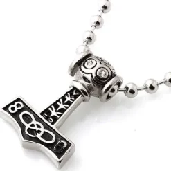 Thors hammer med soldierkæde