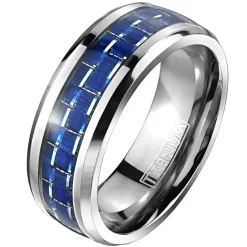 Titan Blue Fiber herrering / Titanium