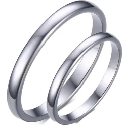 Tungsten forlovelsesring "Blank"