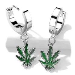 Weed ørering i ædelstål.